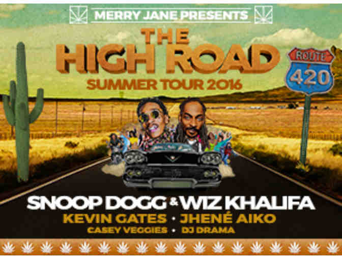 Two Tickets to Snoop Dogg Featuring Wiz Khalifa on Saturday, August 6 (II)