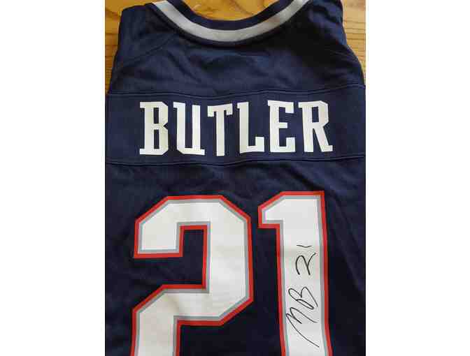 New England Patriots Jersey Signed by Malcolm Butler