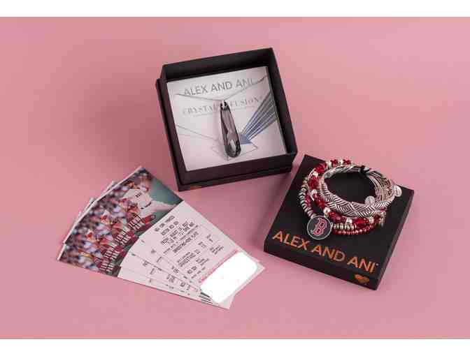 Red Sox vs. Yankees Tickets with Alex & Ani Red Sox Gift Set - Photo 1