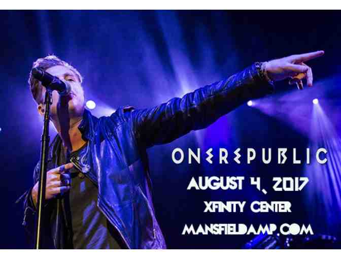 2 Tickets for OneRepublic at the Xfinity Center on August 4th - Photo 1
