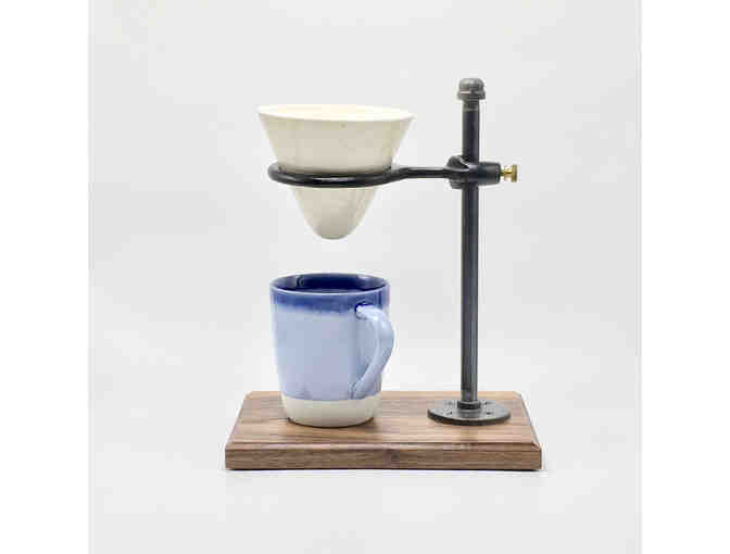 Adjustable Single Pour-Over Coffee Station