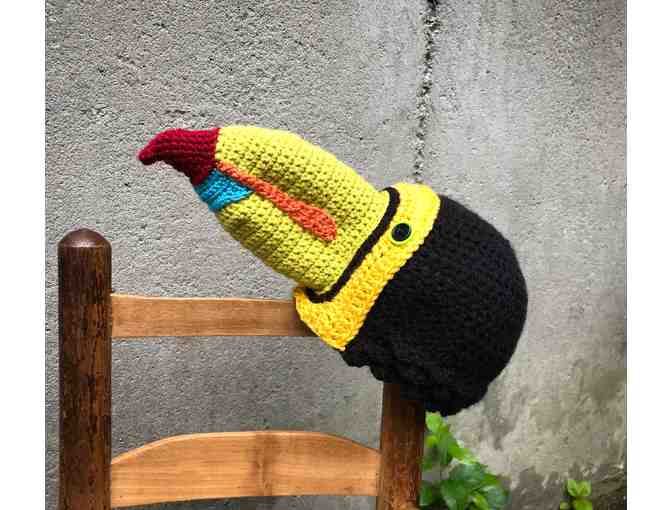 Hand-Crafted Keel-Billed Toucan Hat!