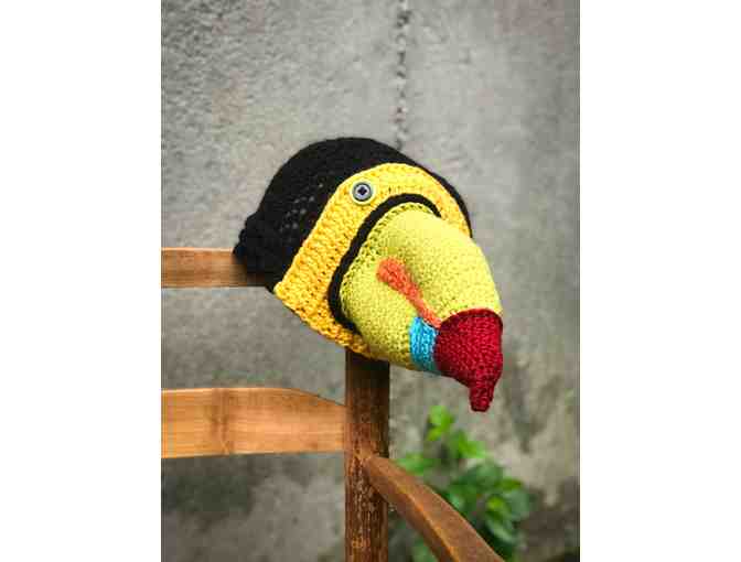Hand-Crafted Keel-Billed Toucan Hat!