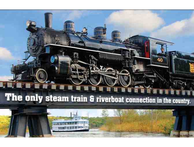 Essex Steam Train & Riverboat Tour for Four