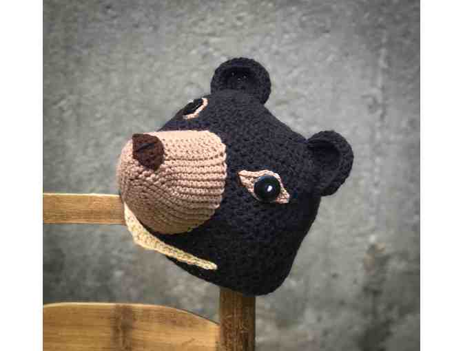 Hand-Crafted Moon Bear Hat!
