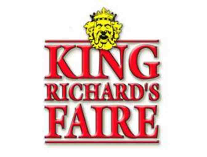 4 Tickets to King Richard's Faire