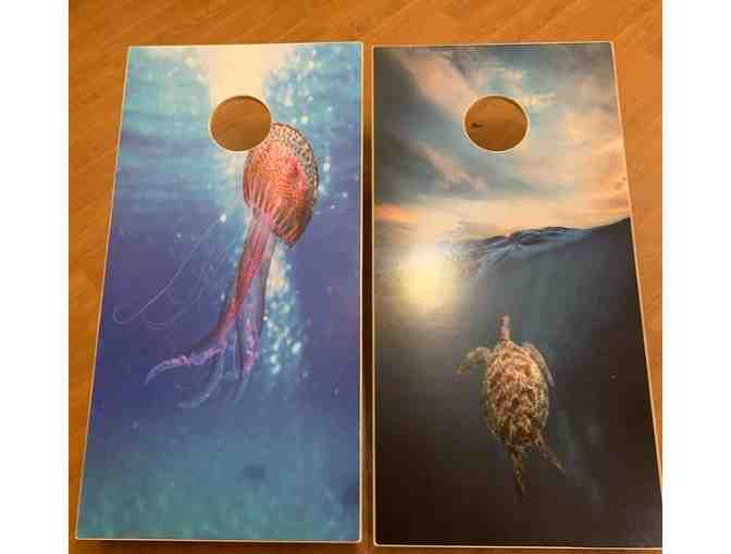 Custom Handcrafted Cornhole Set