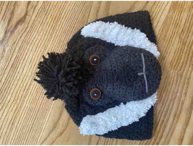 Hand-Crafted White Cheeked Gibbon Hat!