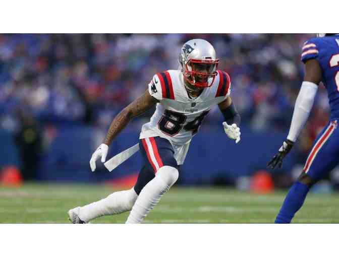 Autographed Photo of New England Patriots Wide Receiver, Kendrick Bourne