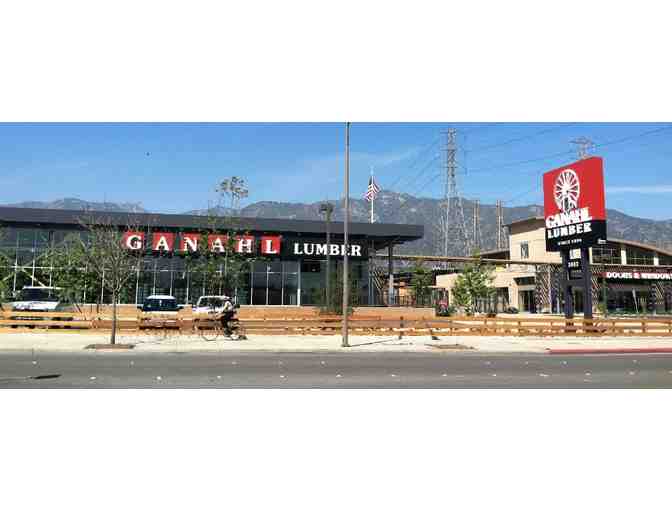 Ganahl Lumber: $75 Gift Certificate