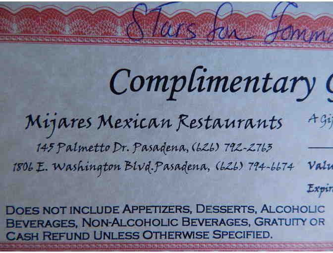 Sunday Brunch for 2 at Mijares Mexican Restaurant