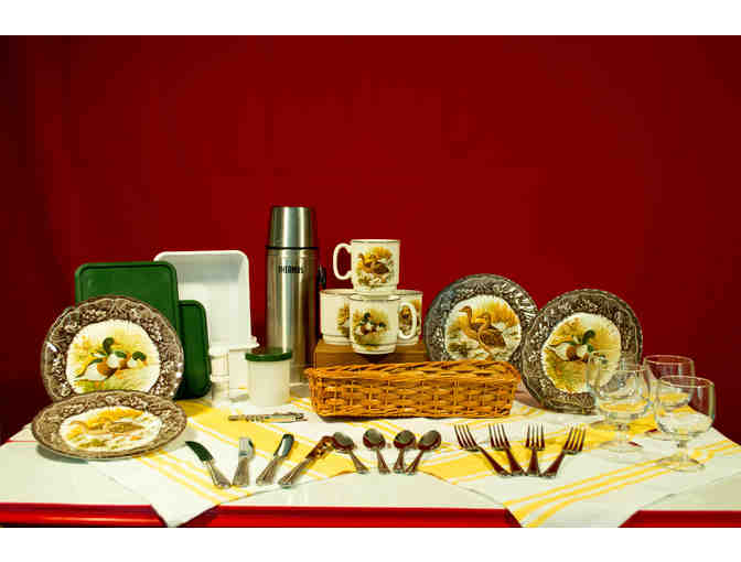 Vintage Picnic Basket from Harrods in London