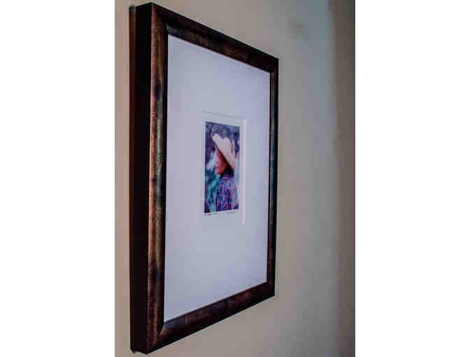 Framed Portrait of a Woman by local artist Warner LeMenager