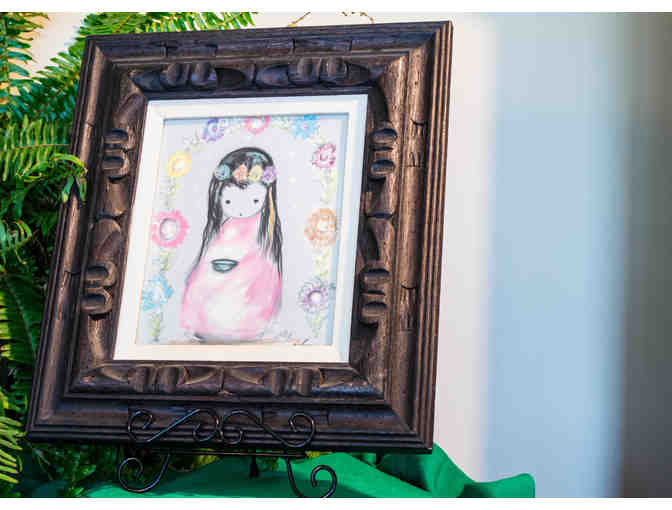 Ettore 'Ted' DeGrazia prints: 'Everybody's Little Boy Blue' & 'Rainbow of Flowers'