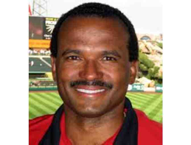 Behind the Microphone Tour with Jose Mota at Angels game on June 23 vs. Astros