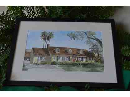 House Portrait - a custom watercolor painting of your home by JoAnn Formia