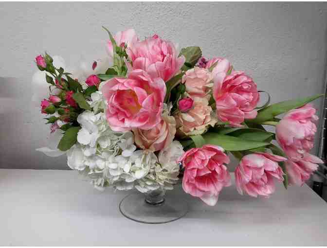Floral  Arrangement from Mary Falkingham Floral Designs ($50 gift certificate)