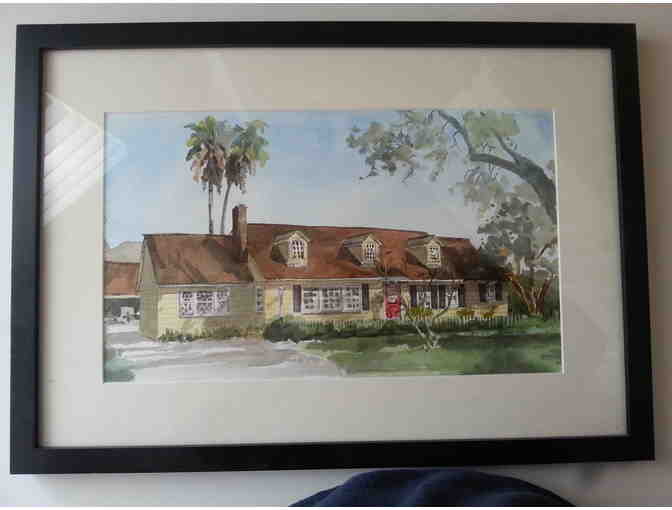 House Portrait - a custom watercolor painting of your home by JoAnn Formia