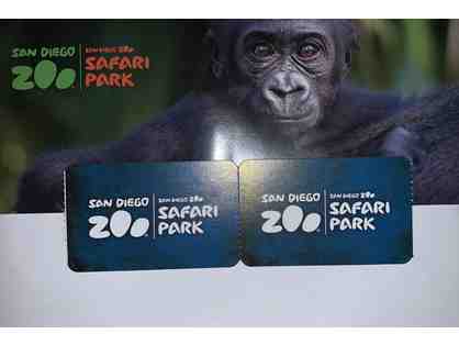 San Diego, CA - San Diego Zoo - Two One Day Passes