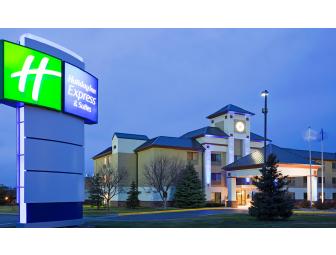 One night stay at Holiday Inn Express Golden Valley