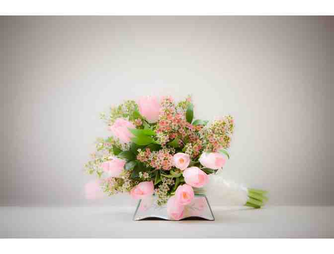 Custom floral arrangement by award winning floral designer Mickey O'Kane
