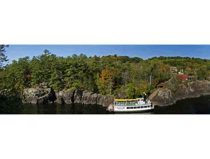 Two passes for a Taylors Falls scenic boat tour