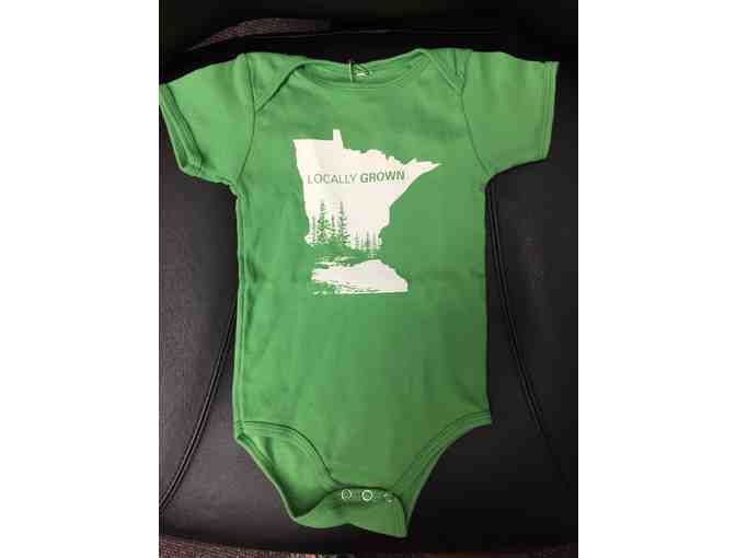 Pacifier $25 Gift Card & 'Locally Grown' Onsie