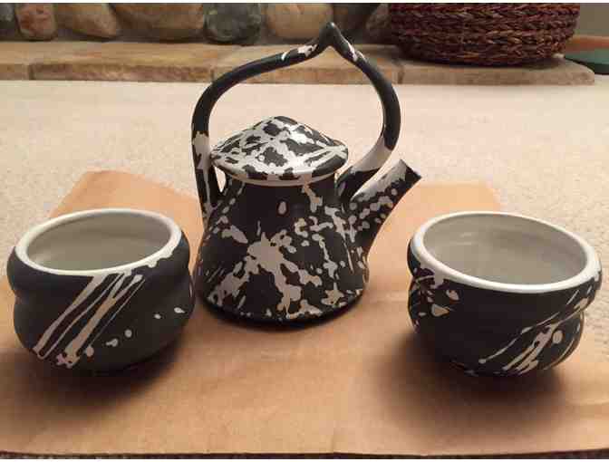 $25 gift certificate to Fired Up Studios & A handmade tea set for 2