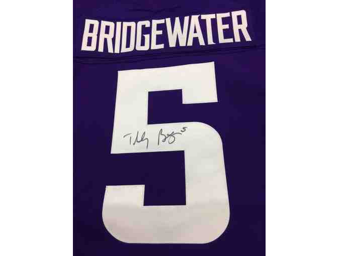 Autographed Teddy Bridgewater Vikings Jersey