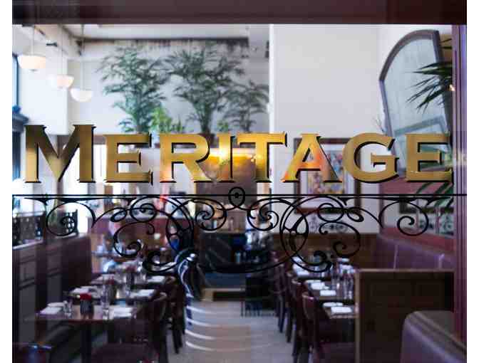 Enjoy a Three Course Sunday Chef's Menu for 2 at Meritage