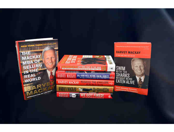 Get inspired by  Harvey McKay's 7 N.Y. Times Best Selling Books and a One-of-a-Kind Tie