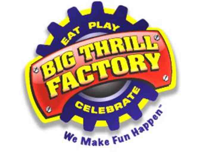Big Thrill Factory Six ALL-DAY Unlimited Play Vouchers - Photo 1