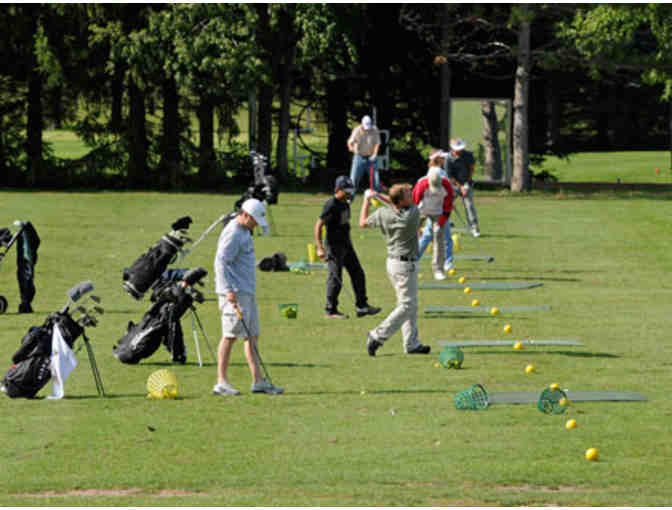 One driving range pass valued at $40 at Baker National Golf Course