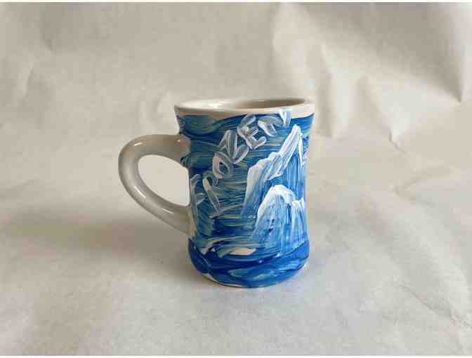 Blue Frozen Mug