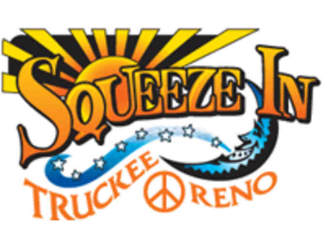$25 gift certificate to Squeeze In, Reno