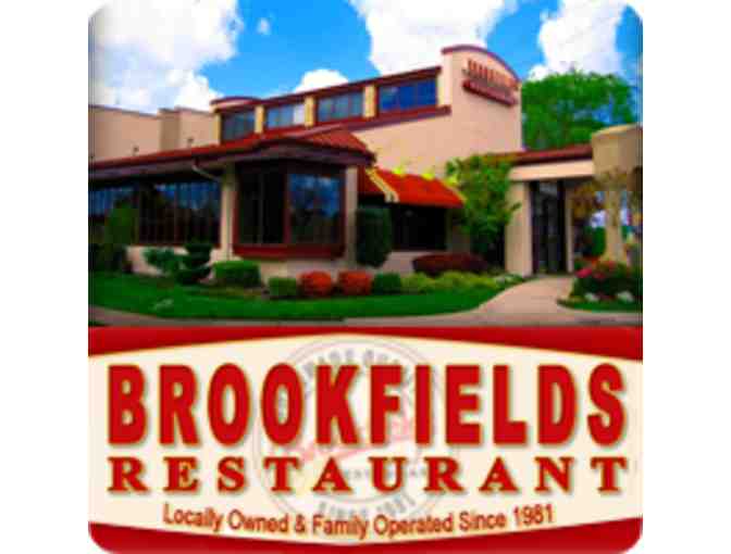 2 $20 Gift Certificates to Brookfields Restaurant in Rancho Cordova