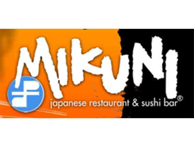 Mikuni Gift Bag with $25 Gift Card