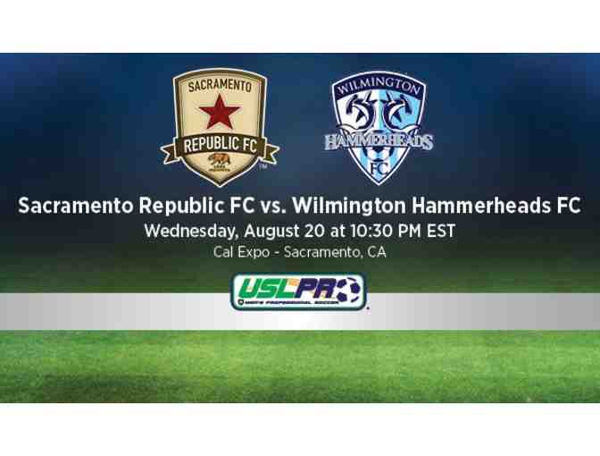 Two (2) Tickets to the Sacramento Republic FC Game 11