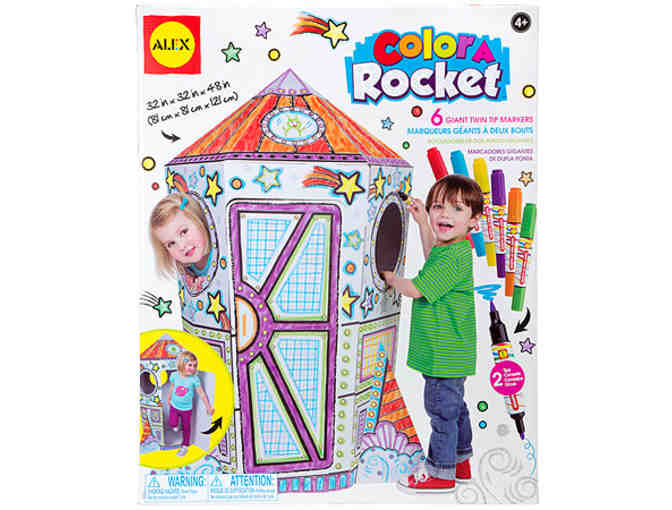 Alex Toys: Color a Rocket Children's Kit