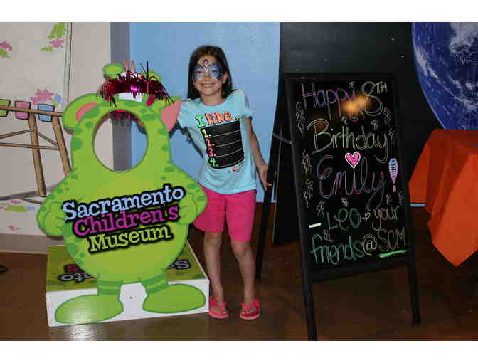 Basic Birthday Party at Sacramento Children's Museum with add-on packages