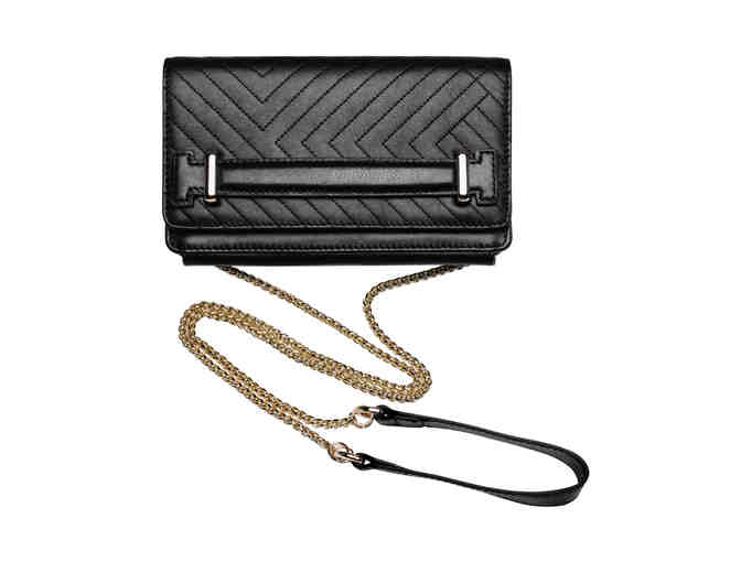 Womens Crossbody Handbag/Wallet/iPhone 6 Plus case Black