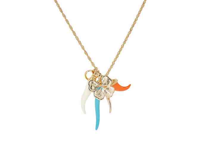 Multi Charm Necklace by Kenneth Jay Lane