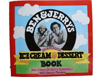 Gift bag of Ben & Jerry's items