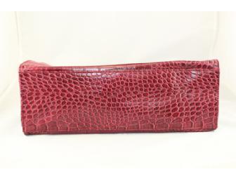 Handbag by FLAMENCO - BARCELONA RIOJA RED  - New - Designed for Saint Clare School Only