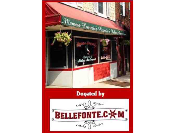 $50 Mamma Lucrezia's Gift Card donated by Bellefonte.com