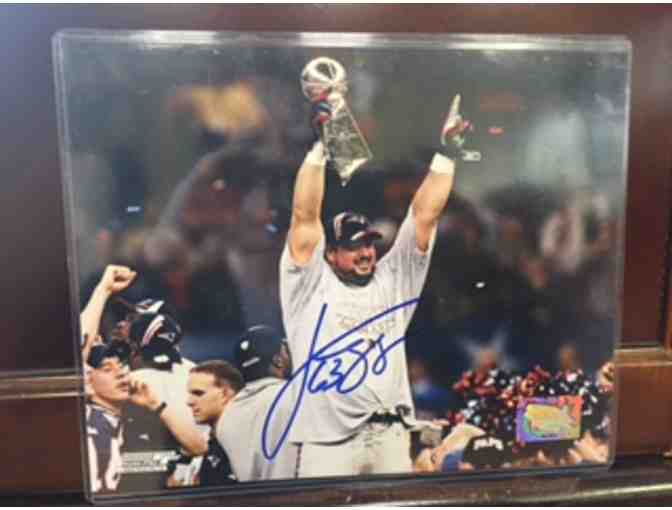 Joe Andruzzi signed Photograph with authenticity certificate!