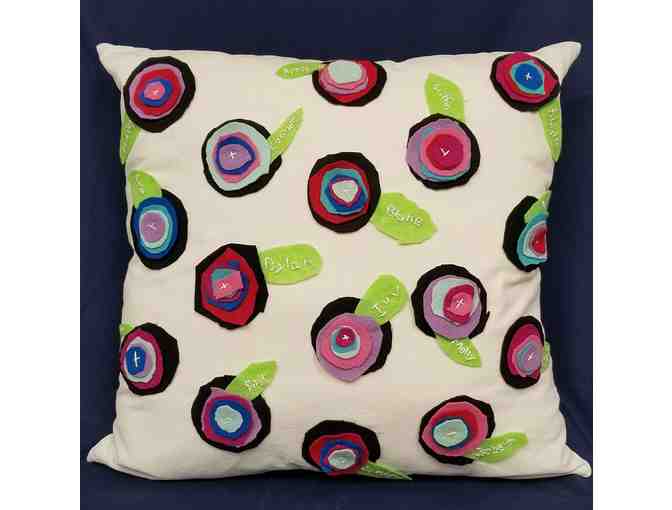 SA Art - 1st Grade Flower Power Pillow