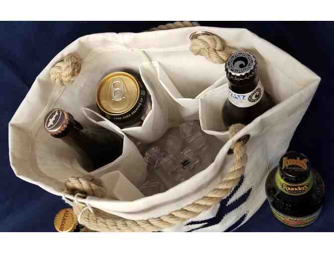 Sea Bags of Maine Beverage Bucket & Six Craft Beers