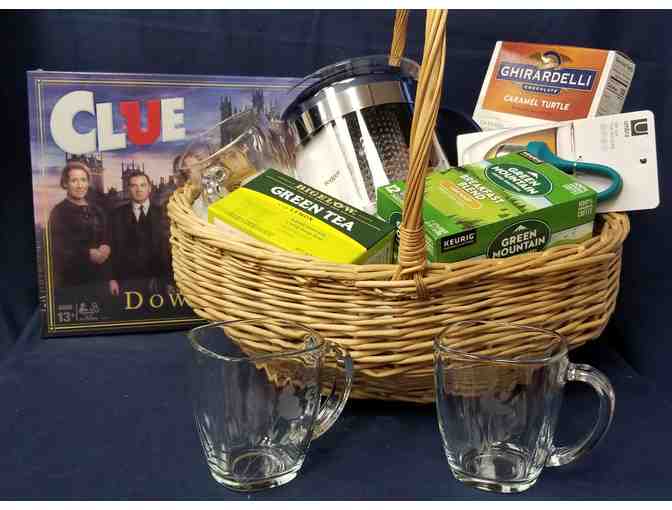 Basket for the Tea Lover and Distinguished Downton Abbey Fan!
