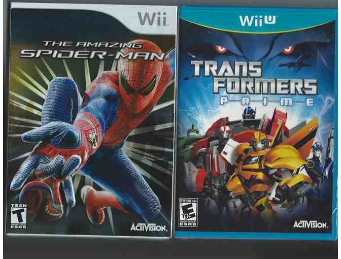 Wii and Wii U Games (5 in all)